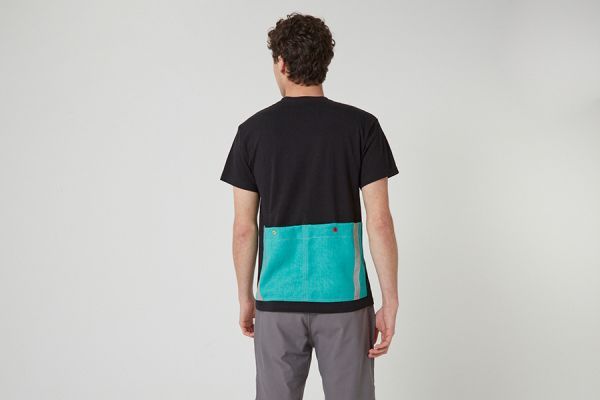 milana:: Cycling T-Shirt - Black/Green