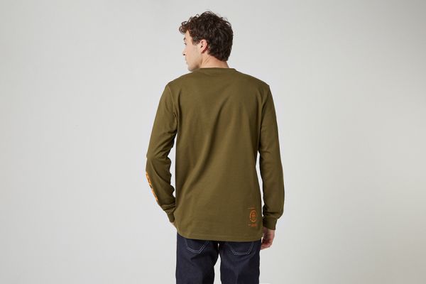 Dosnoventa Htech Long Sleeve T-shirt - Brown