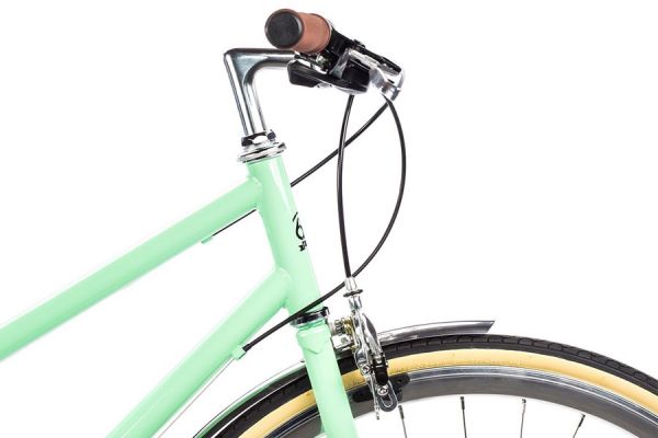 6KU Odessa 8 Speed City Bicycle Elysian Green