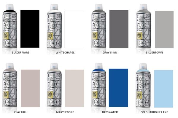 Spray.bike Paint BLB London Collection