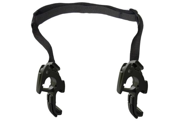 Accessorio di ricambio Ortlieb Ganci 18 mm Nero