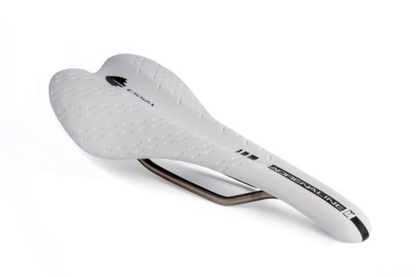 Selle Essax Adrenaline R Cromo 130mm Blanc-Noir