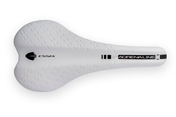 Selle Essax Adrenaline R Cromo 130mm Blanc-Noir