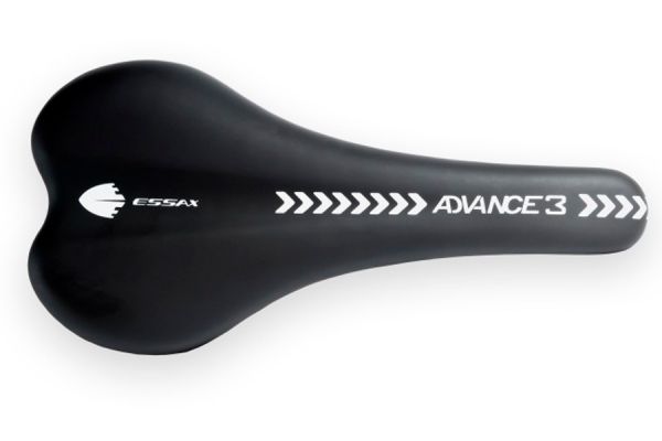 Essax Advance3 Steel 135mm Saddle - Black