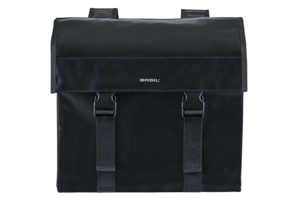 Alforjas Basil Urban Load 53L Negro