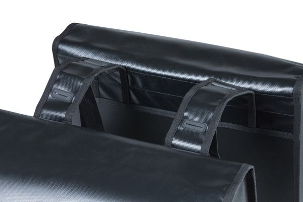 Basil Urban Load Doppelte Fahrradtasche - 53 Liter - schwarz