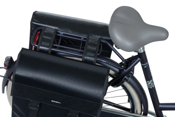 Basil Urban Load Doppelte Fahrradtasche - 53 Liter - schwarz