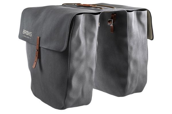 Brooks Brick Lane Roll Up Panniers - Grey