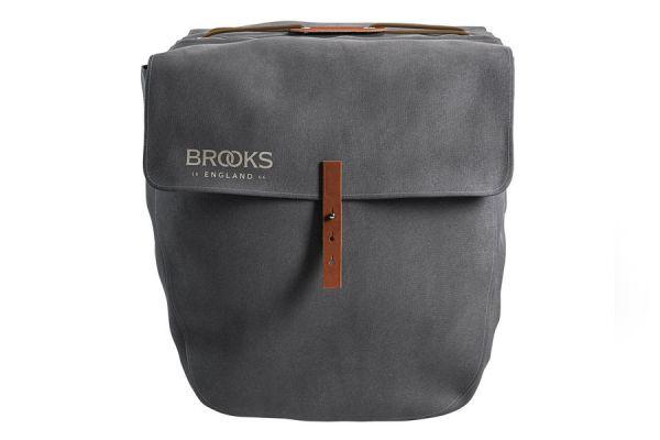 Brooks Brick Lane Gepäckträgertaschen - hellgrau