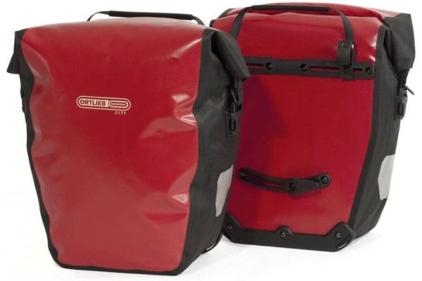 Ortlieb Back-Roller City QL1 Gepäckträgertaschen - rot