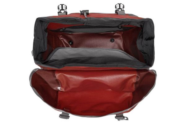 Ortlieb Bike-Packer Plus Gepäckträgertaschen 21L x2 - Rot