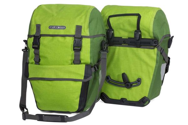 Ortlieb Bike-Packer Plus Panniers Bag 21L x2 - Green