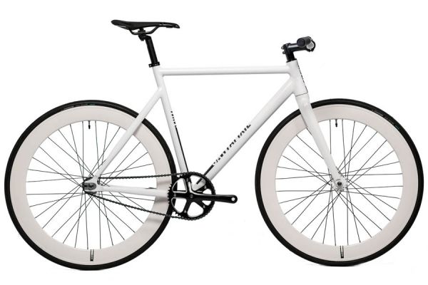 Bicicleta Fixie Santafixie Raval All White 60mm