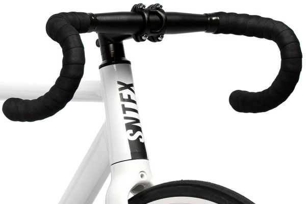 Bicicletta fixie Santafixie Raval All White 30mm