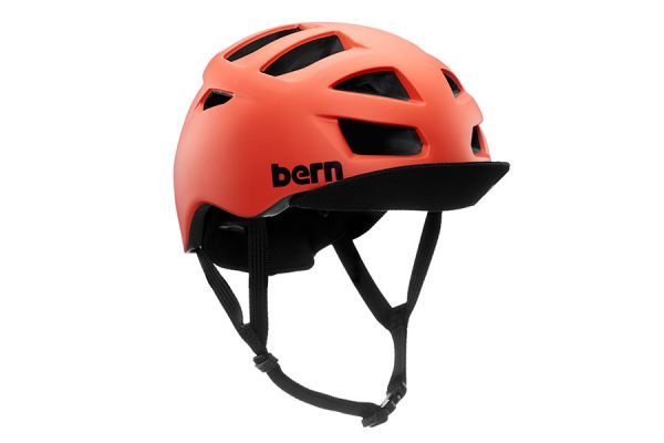 Bern Allston Helmet - Matte Coral