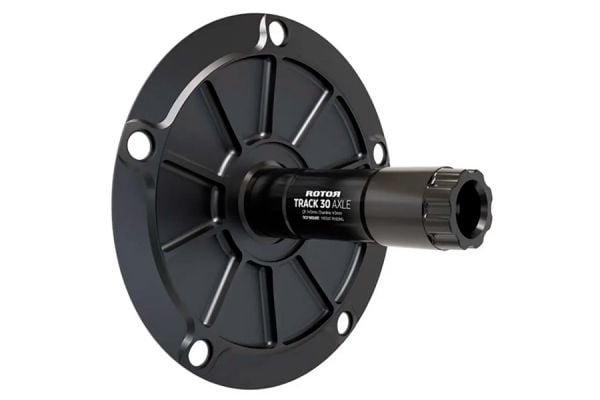 Rotor Track Axle + Spider 30mm - Black