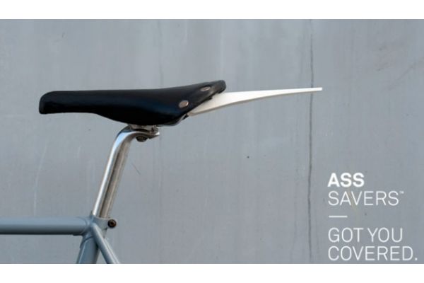 Ass Savers Regular Mudguard - White