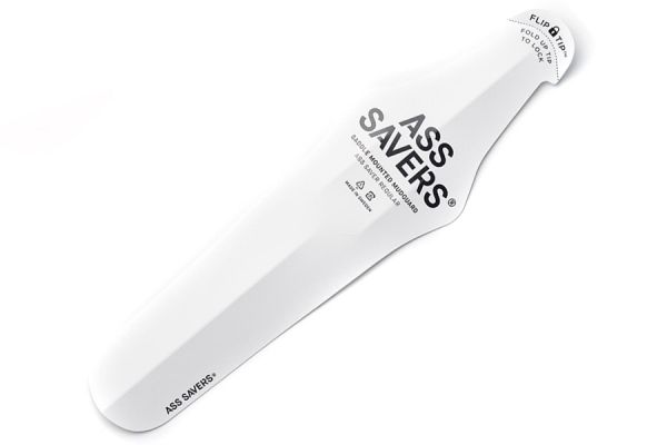 Ass Savers Regular Mudguard - White