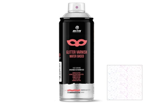 Vernis Montana MTN PRO Glitter 400ml Multicolore