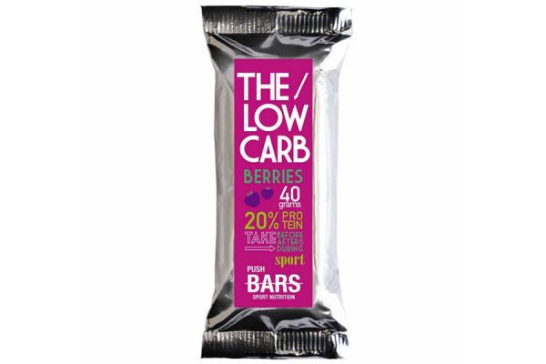 Push Bars Low Carb Bar - Berries (15 Pack)