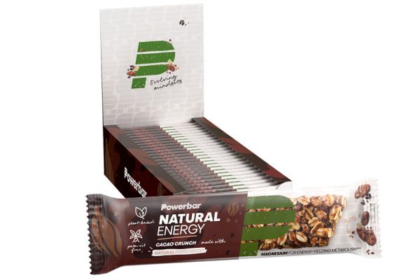 Barretta energetica PowerBar Natural Energy Cereal Croccante al cacao x18