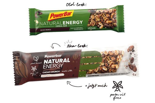 Barrita energética PowerBar Natural Energy Cereal Cacao Crunch x18