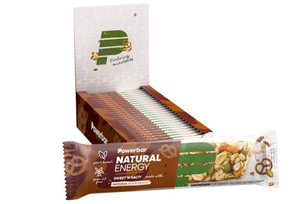 Barre énergétique PowerBar Natural Energy Cereal sucré salé x18