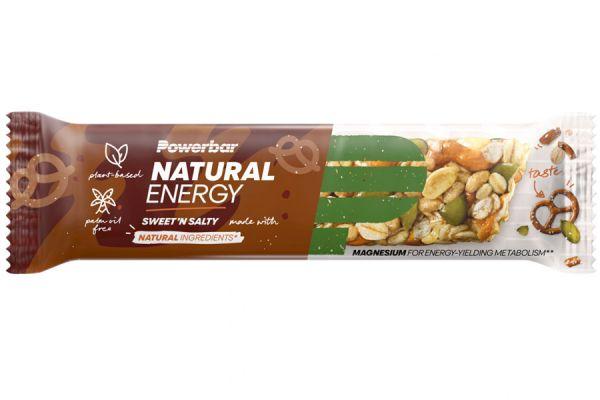 Barrita energética PowerBar Natural Energy Cereal Dulce Salada x18