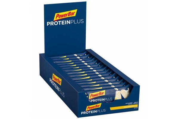 Barretta energetica PowerBar 30% Protein Plus Cheesecake al limone x15