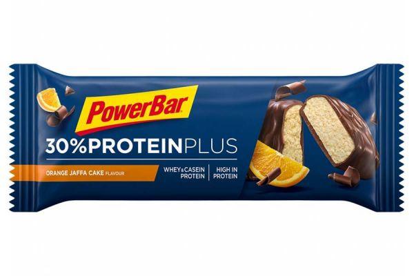 Barretta energetica PowerBar 30% Protein Plus Arancione x15