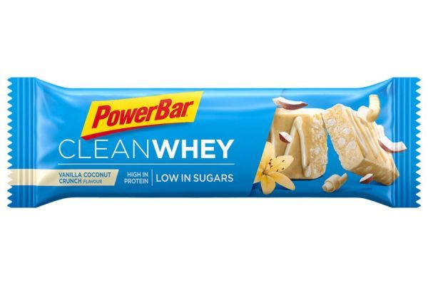 PowerBar Clean Whey Energy Bar Vanilla Coconut x18