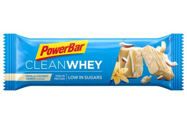 PowerBar Clean Whey Energiereep Vanille Kokos x18