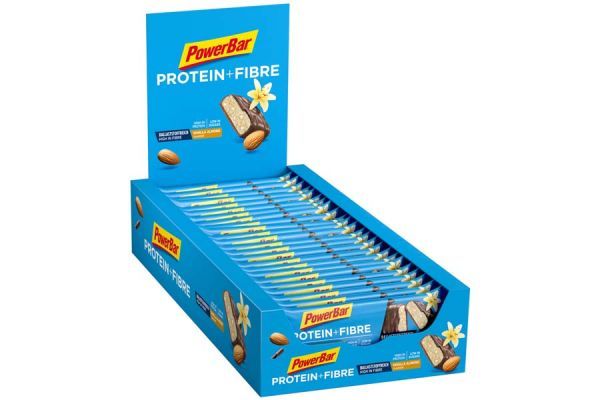 Barretta energetica PowerBar Protein Plus Fibra Mandorla vanigliata x24