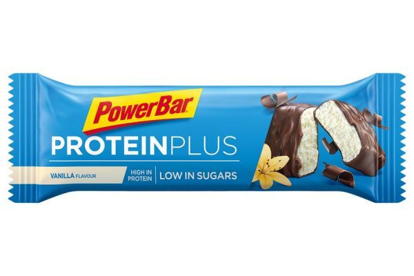 Barrita energética PowerBar Protein Plus Low Sugar Vainilla x30