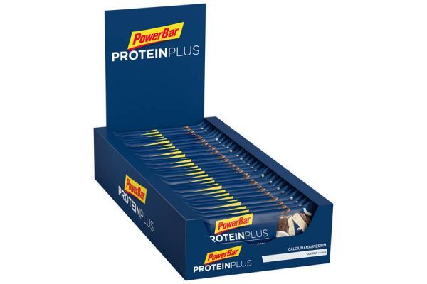 Barre énergétique PowerBar Protein Plus Minerales Noix de coco x30