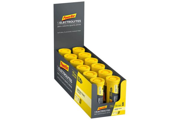 Boisson électrolytique PowerBar Citron Tonique Boost 10 comprimés x12