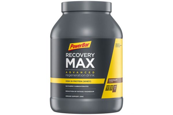 PowerBar Recovery Max Isotonisches Getränk Schokolade 1144g