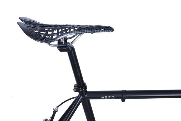 Bicicletta fixie Quella Stealth Nero MK1