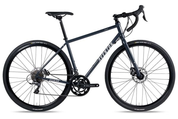 Aventon Kijote Gravelbike - charcoal skid