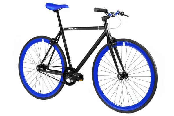 Vélo Fixie FabricBike Matte Black & Blue