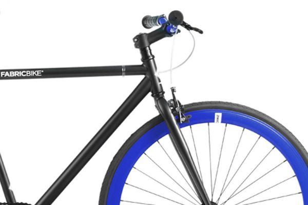 Bicicleta Fixie FabricBike Original Matte Black & Blue