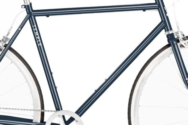 Temple Cycles Classic Single-speed Bike Slate Blue