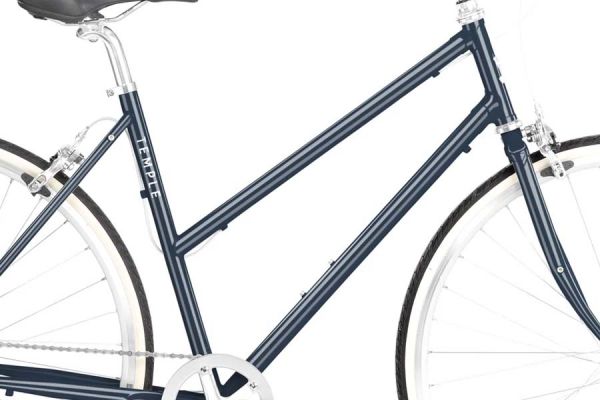 Bici single-speed Temple Cycles Step Through Slate Blue