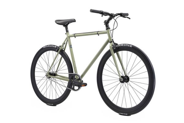 Fuji Bikes Declaration Fixie Bike and Single Speed Khaki Green