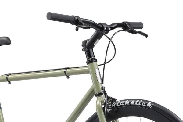 Fuji Bikes Declaration Fixie Bike and Single Speed Khaki Green