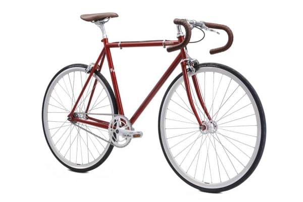 Fuji Bikes Feather Fixie / Singlespeed Fahrrad Brick Red