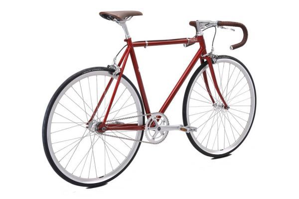 Fuji Bikes Feather Fixie Bike and Single Speed Brick Red