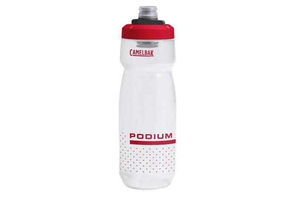 Borraccia Ciclismo CamelBak Podium 610ml Clear Red