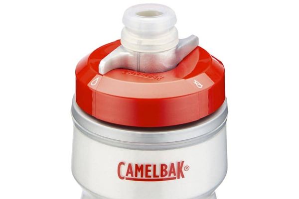 Borraccia Ciclismo CamelBak Podium 610ml Clear Red