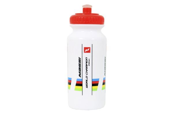 Massi World Champion Water Bottle - White